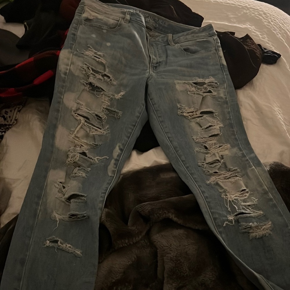 Ripped brand new American eagle jeans